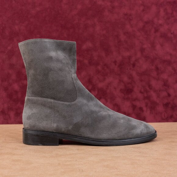 Stuart Weitzman Women Kye Zip Fashion Dress Office Ankle Boots sz 12 - Picture 4 of 9